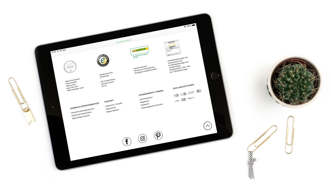 UNSERE GÜTESIEGEL: TRUSTED SHOPS GARANTIE