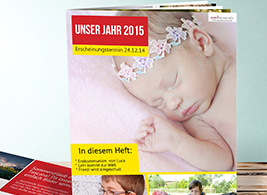 Eine eigene Babyzeitung als besonderes Dankeschön
