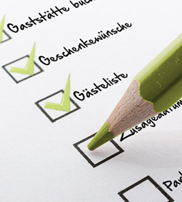 Checkliste für Ihre Einladungskarte – Haben Sie an alles gedacht?