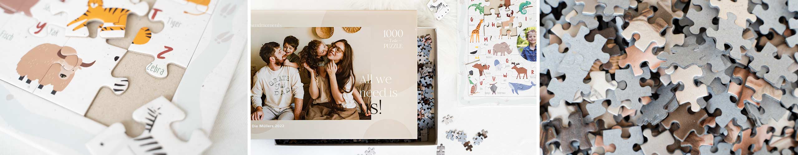 Fotopuzzles jetzt einfach online gestalten Puzzles personalisiert mit Foto