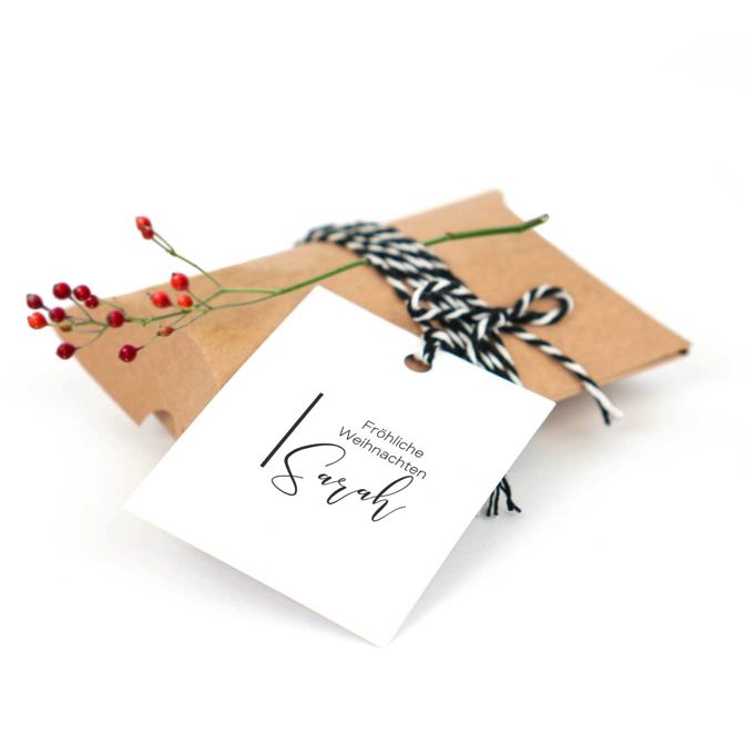 Kreative Geschenkanhänger