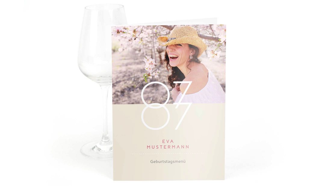 Menükarten Geburtstag