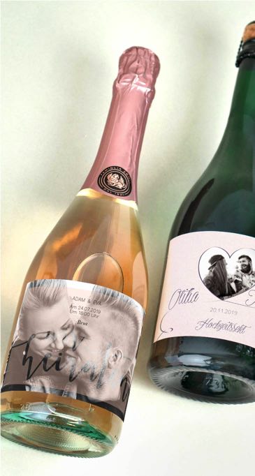 Sektetiketten Hochzeit Sektetiketten Hochzeit