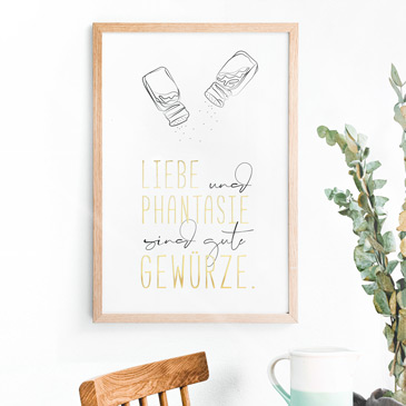 Sprüche-Poster