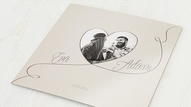 Hochzeitseinladung - Leichtigkeit