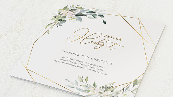 Hochzeitseinladung - Tender Florals